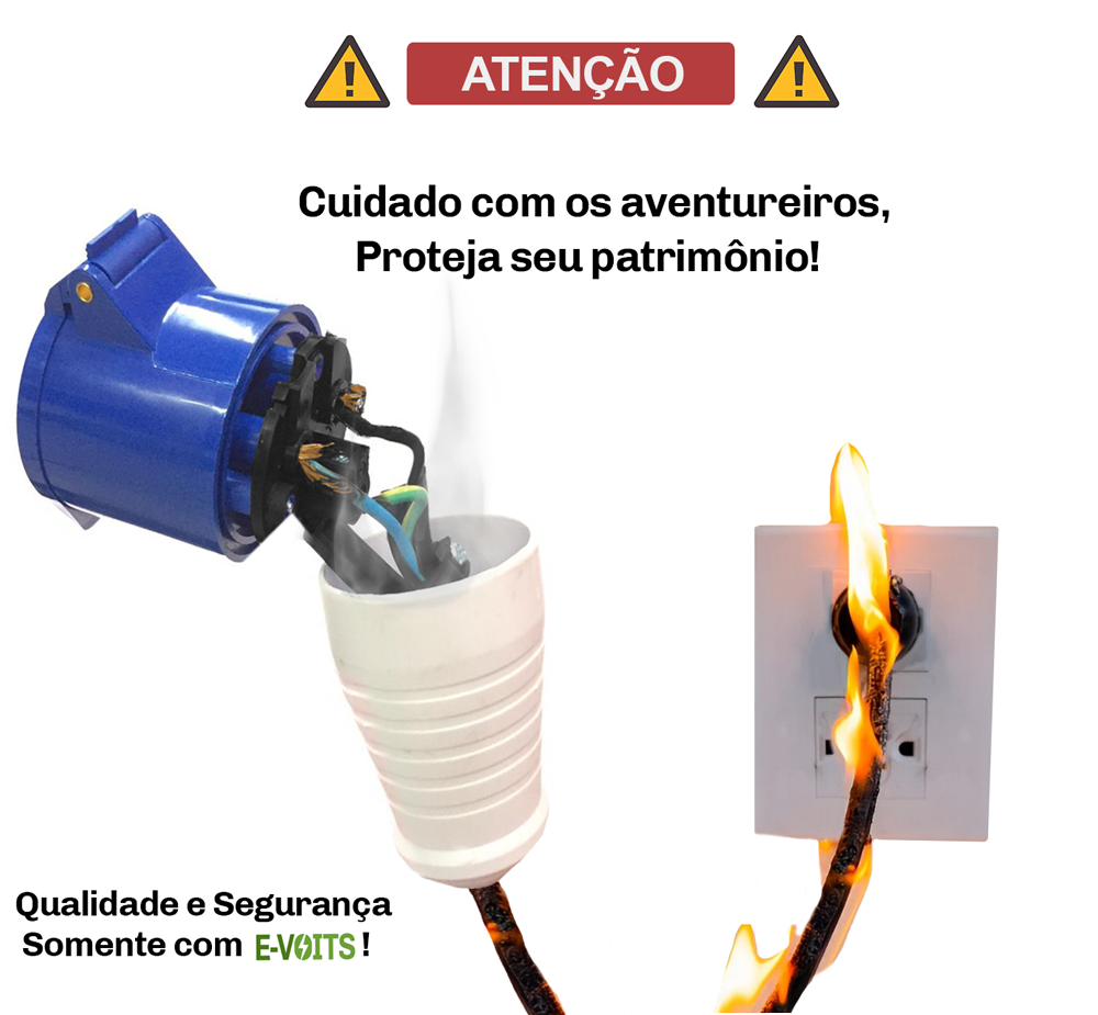 Extensão para Carregador de Carro Elétrico 16a 5 Metros