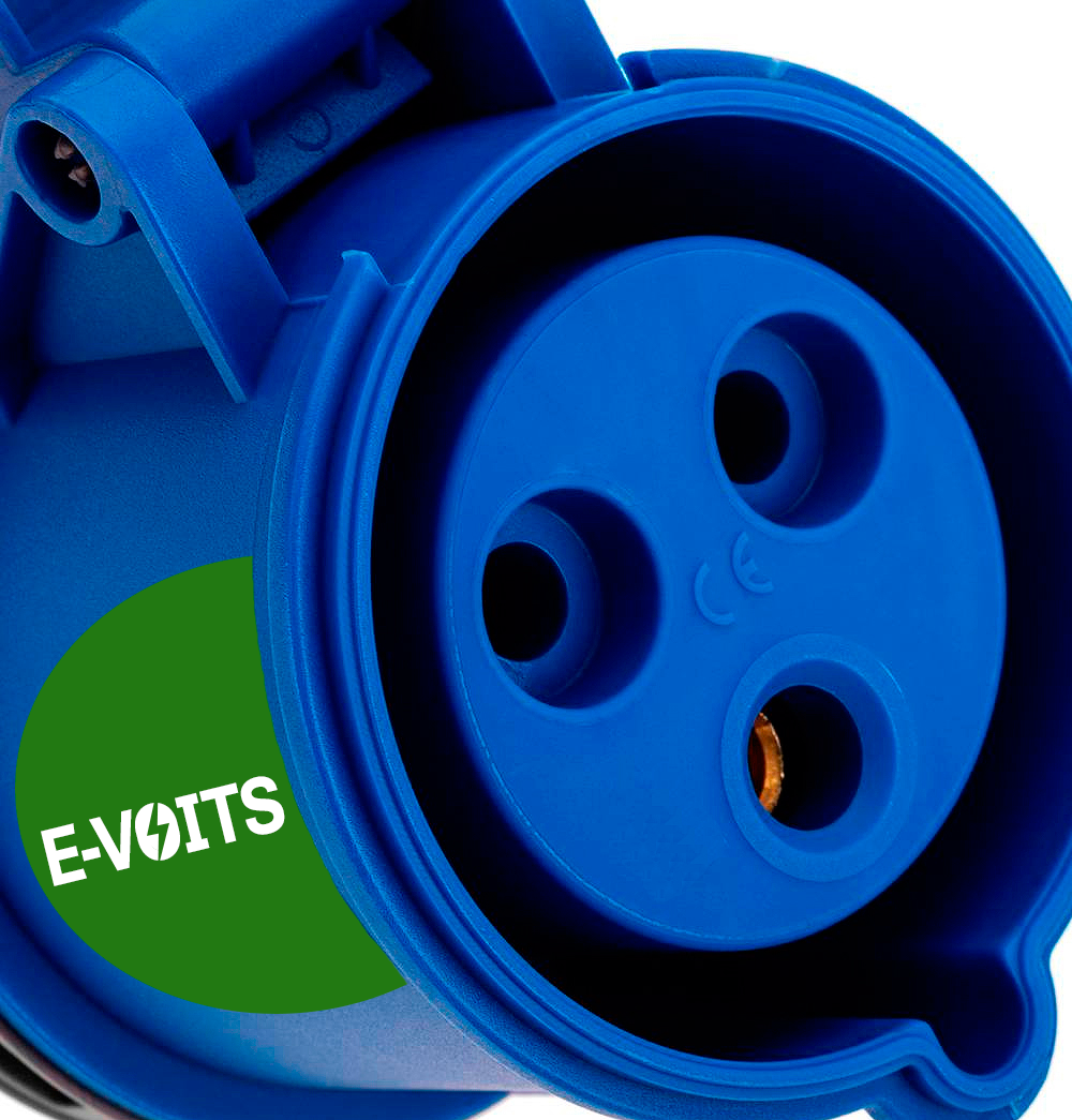 Adaptador para Carregador de Carro Elétrico 32a 5m Evoits