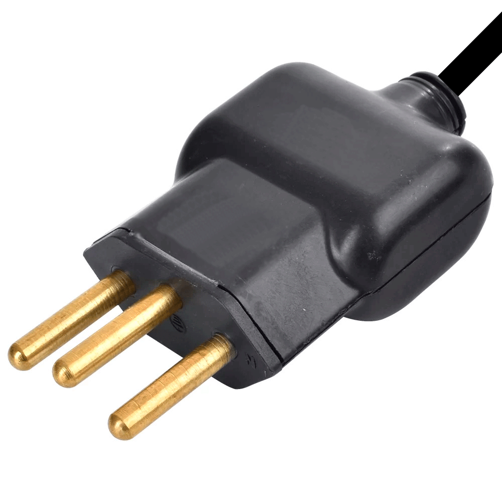 Adaptador Tomada 20a para 10a Caregador Portátil Carro Elétrico 10 Mts